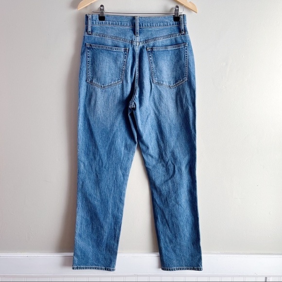 J.Crew • High-Rise Classic Vintage Straight Leg Jean in All-Day Stretch, Size 26 - Picture 7 of 10
